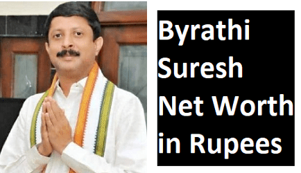 Byrathi Suresh Net Worth in Rupees
